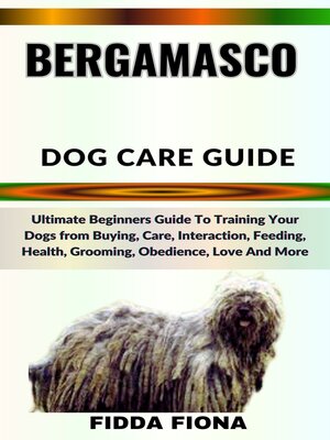 cover image of BERGAMASCO DOG CARE GUIDE